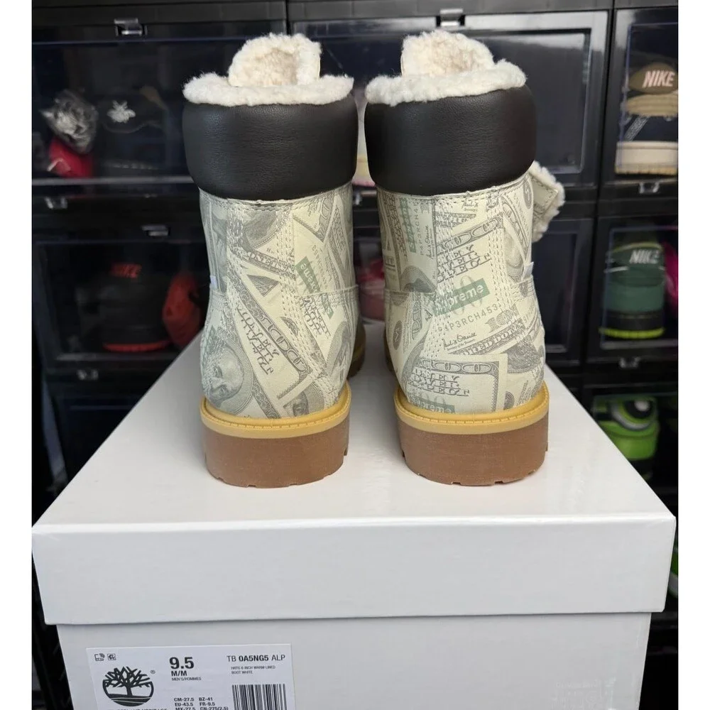 Supreme MM6 Maison Margiela Timberland $100 Bills 6